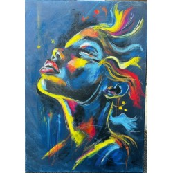 Pastel à l'huile