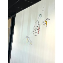 Décors des locaux Groupe Cristal